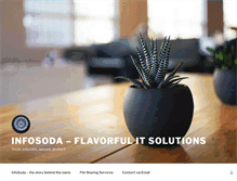 Tablet Screenshot of infosoda.com